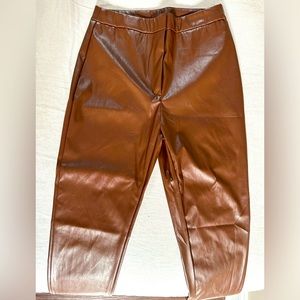 SHEIN Faux Leather Pants